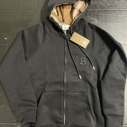 Black Burberry Hoodie