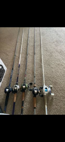 5 baitcaster combos