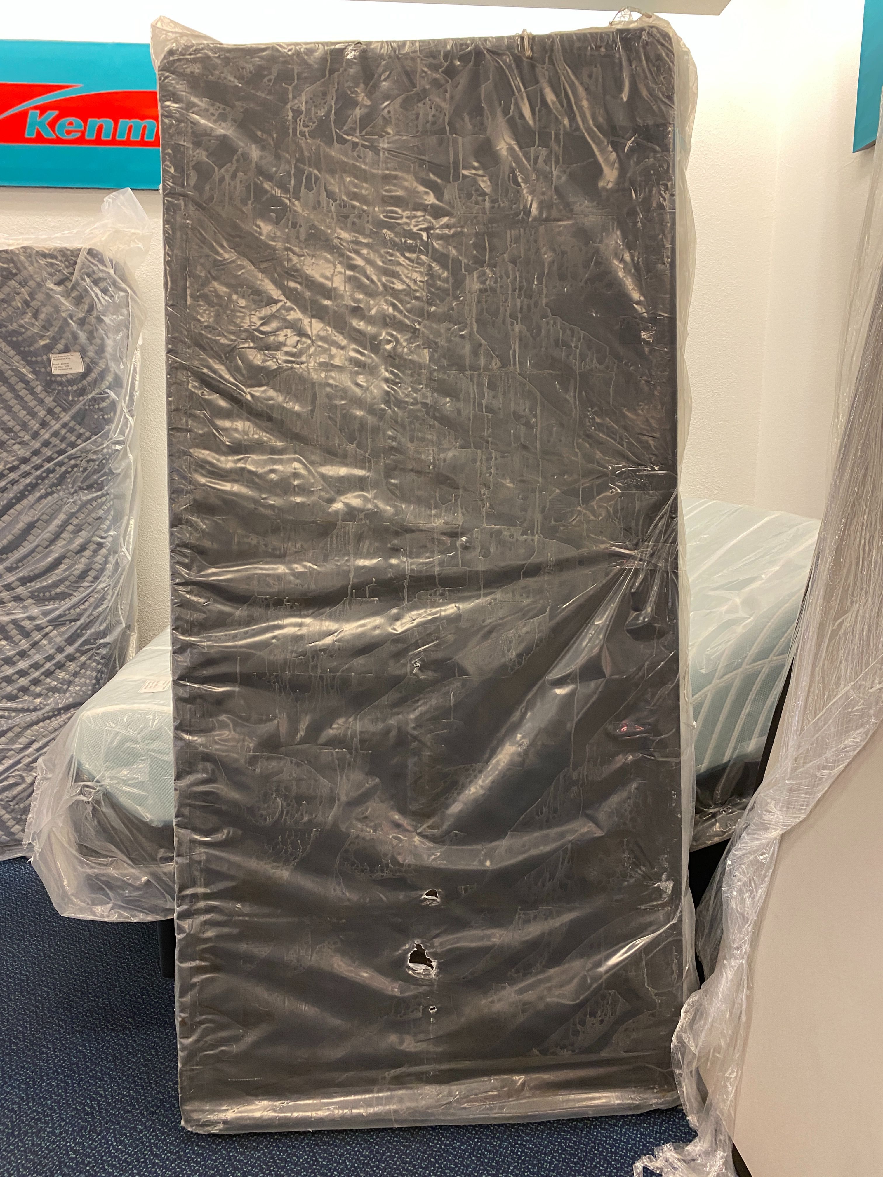 Black Twin Size Box Spring (M-0003)