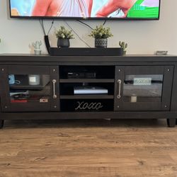 Console Table -  Espresso TV Console