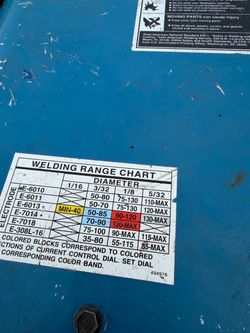 Blue Arc Welder Machine 140 amps