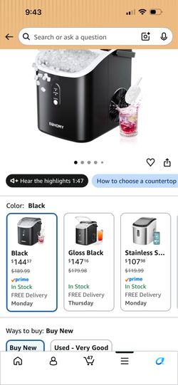 Pellet ice maker Euhomy