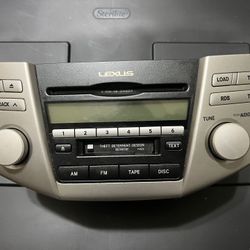 2004-2006 Lexus RX330 Cassette And CD 6Dusc