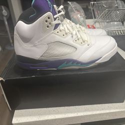 Jordan 5 Grape 2013 Like New