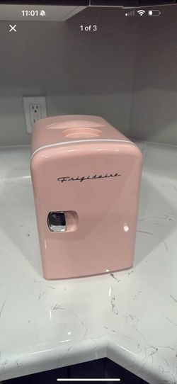 Frigidaire retro pink mini fridge