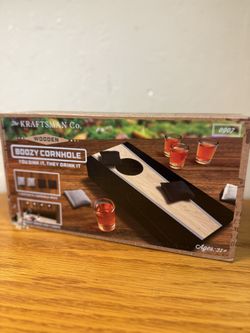 The Kraftsman Co. Wooden Boozy Cornhole 