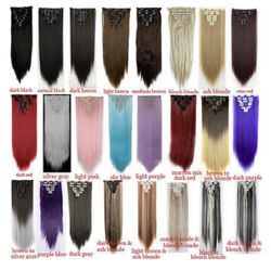 Clip-In Hair Extensions- Inquire About Color And Length Needed 