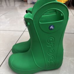 Kids Croc Rain Boots 