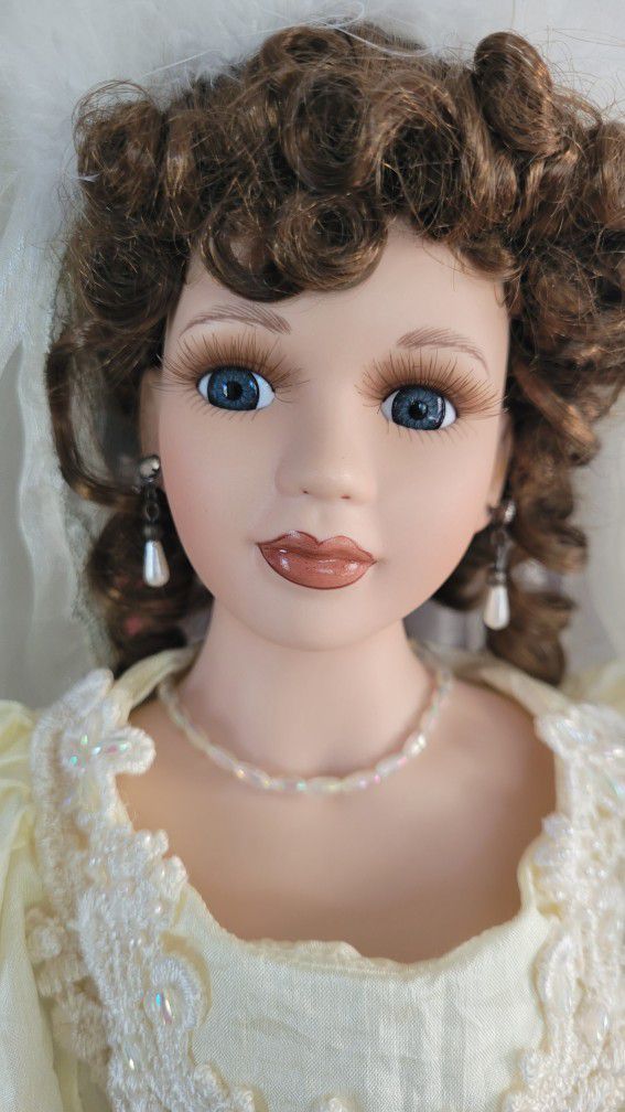 Show Stoppers Porcelain Wedding Doll