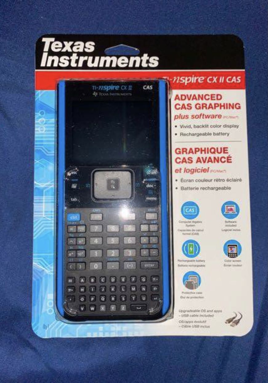 Texas Instruments TI-NSPIRE CX II CAS Graphing Calculator brand new unopened!!