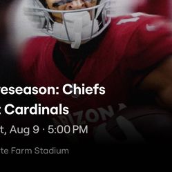 Preseason Cardinals/Chiefs