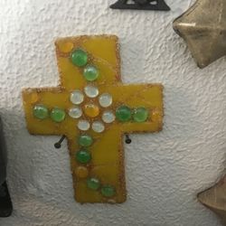 5 Individual Mosaic Handmade Wall Art Glass Beads Colored Glass And mosaic Tiles