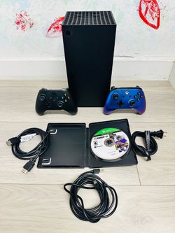 Xbox Series X - 1 TB Disc Version , Bonus 1 Game , 1 Controller ( Used )