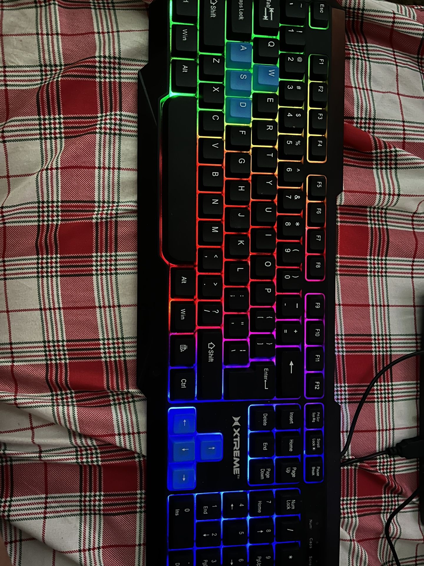 Colorful keyboard