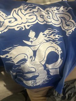 Blue hell star hoodie