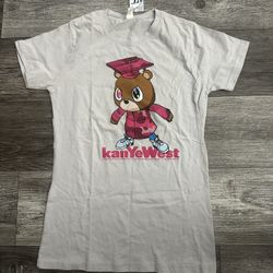 Women’s Kanye West Gray Shirt Graduation Bear Large
