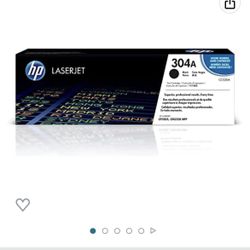 Original HP 304A Black Toner Cartridge