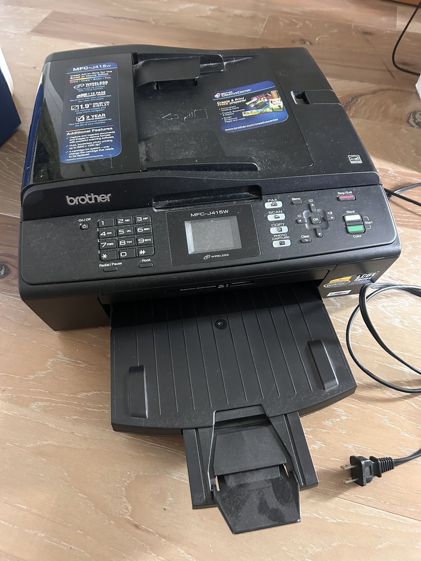 MFC-J415w Wireless Printer/Scanner