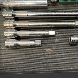 5 pc 1/2" Drive Extension Set