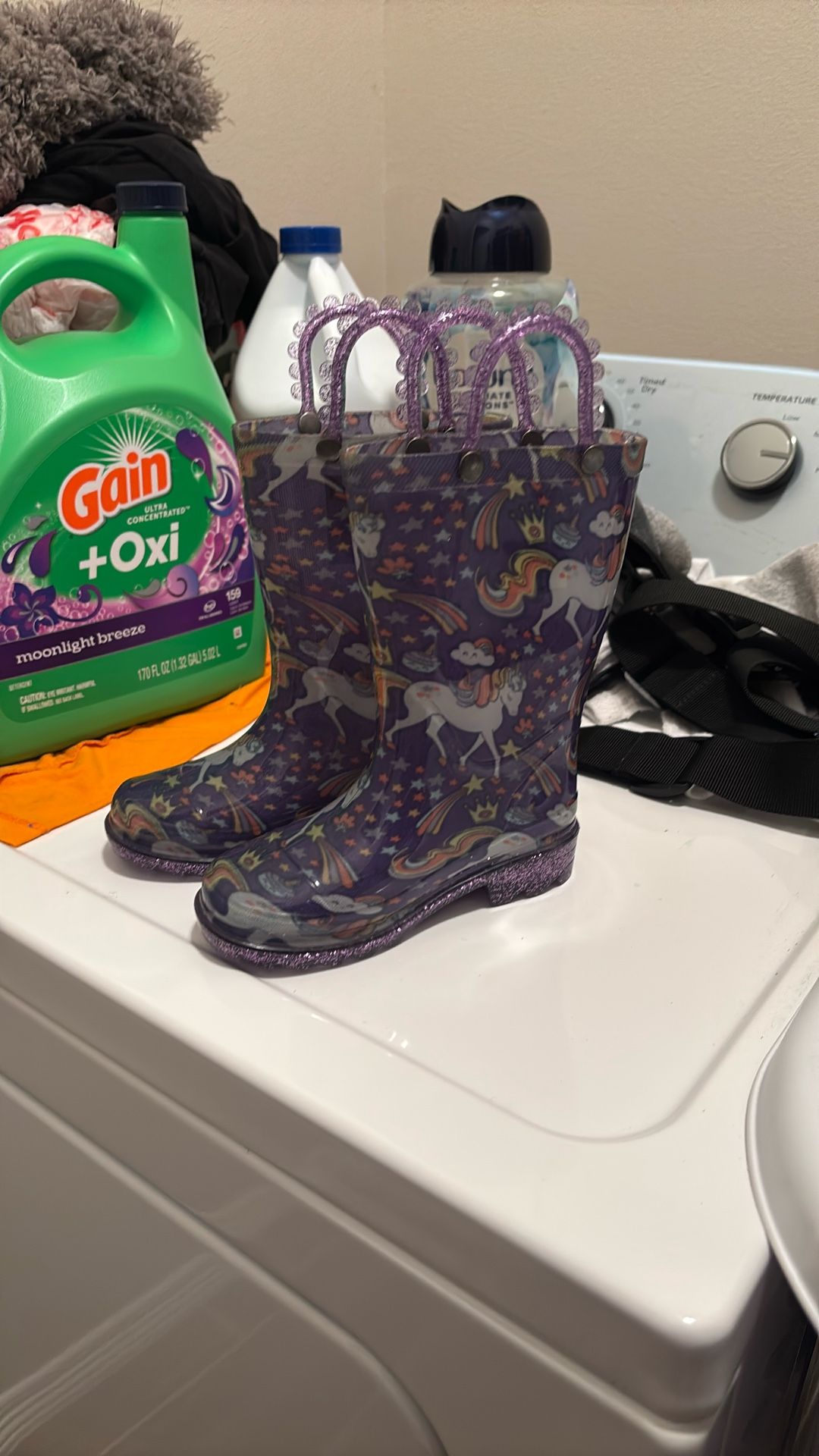 Rain Boots For Toddlers Sz7/8 Pick Up Donna