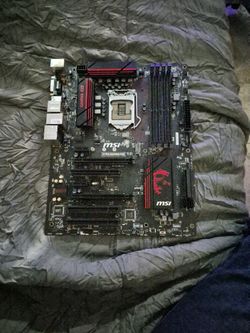 Old Mother Board & Cpu Plus Another,Needs Cpu Repinned ! Otherwise Brand New Open Box Msi Cpu Motherboard Combo!Runs Fortnite At 300fps Min 70-180fps