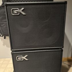Bass Amp Cabs - GK CX210 and CX115