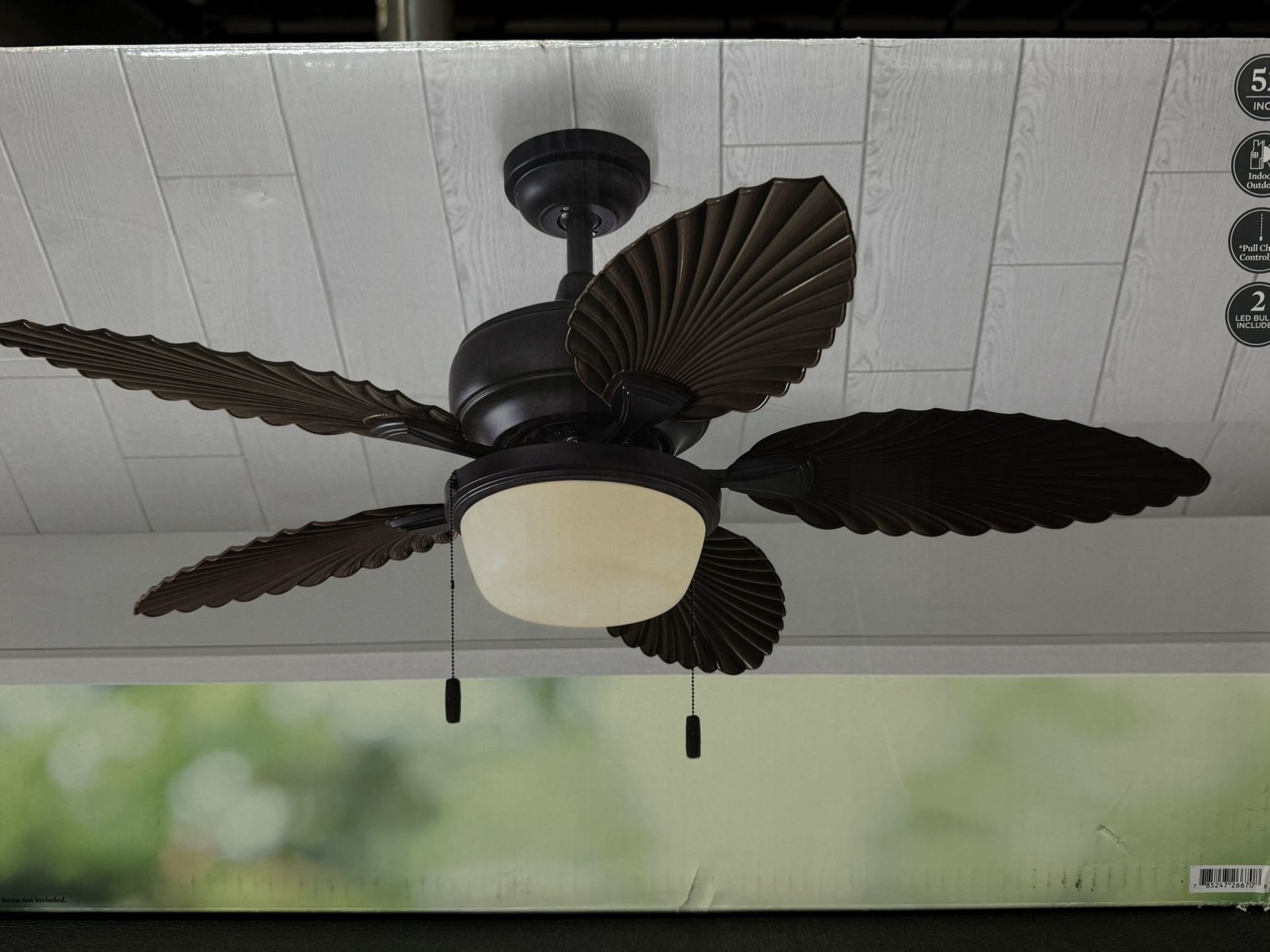 52” Indoor Outdoor Ceiling Fan  Brand New Never Opened