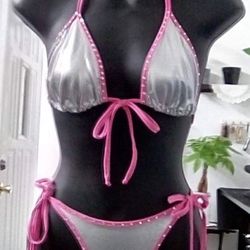 Bikini, Exotic Wear, Swimwear, Stripper Outfit,Rave Wear