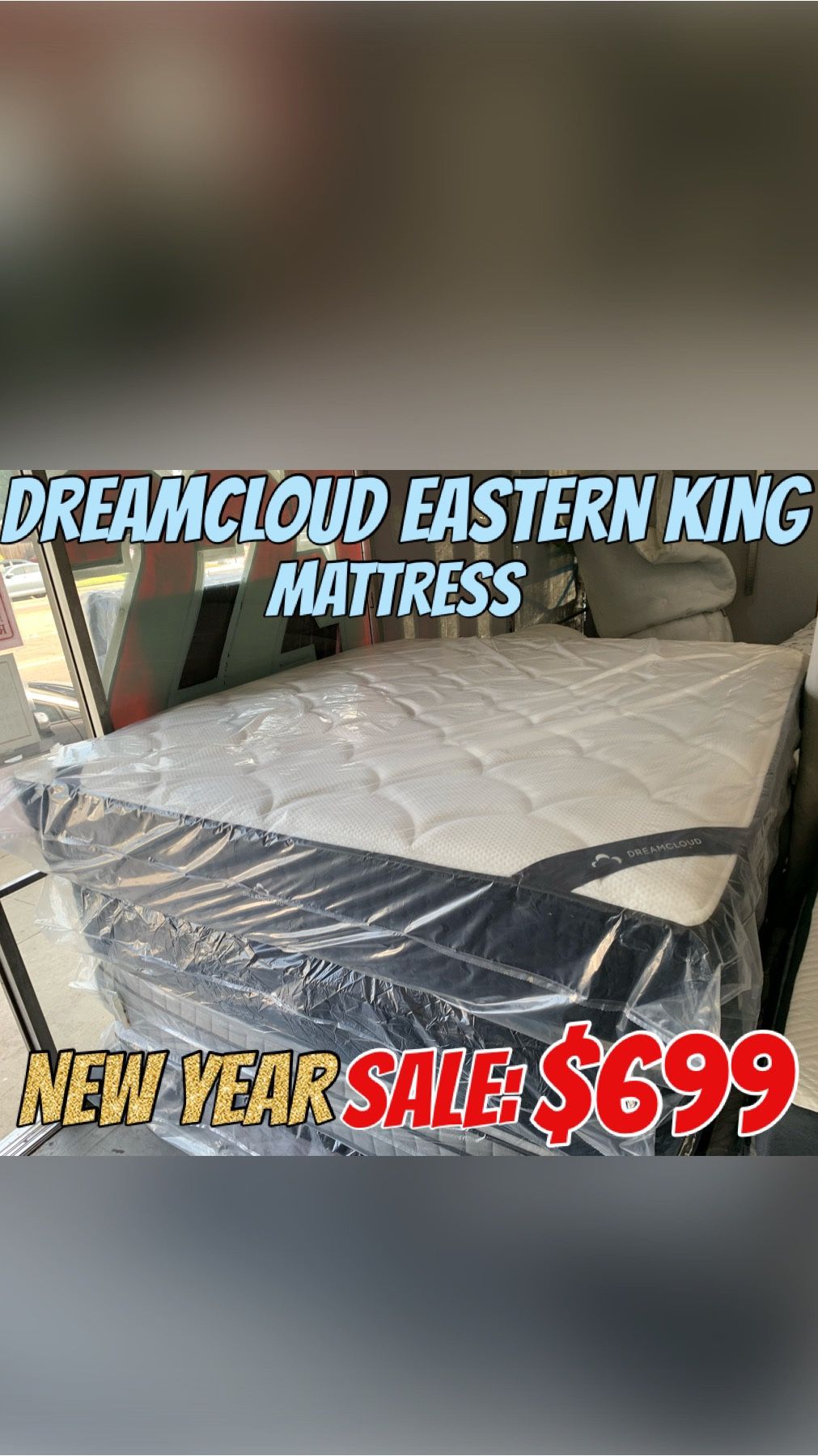 Dreamcloud Eastern King Mattress