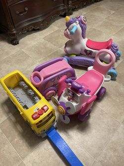 Minnie Airplane Ride On & UNICORN RIDE ON TOYS