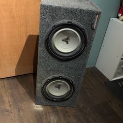 Jl Audio 2 X 10 Inch Sub Woofers