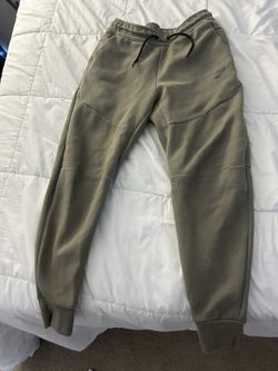 Green Nike Tech Pants