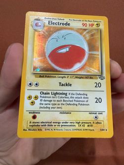Electrode Holo Rare Pokémon Card 2/64