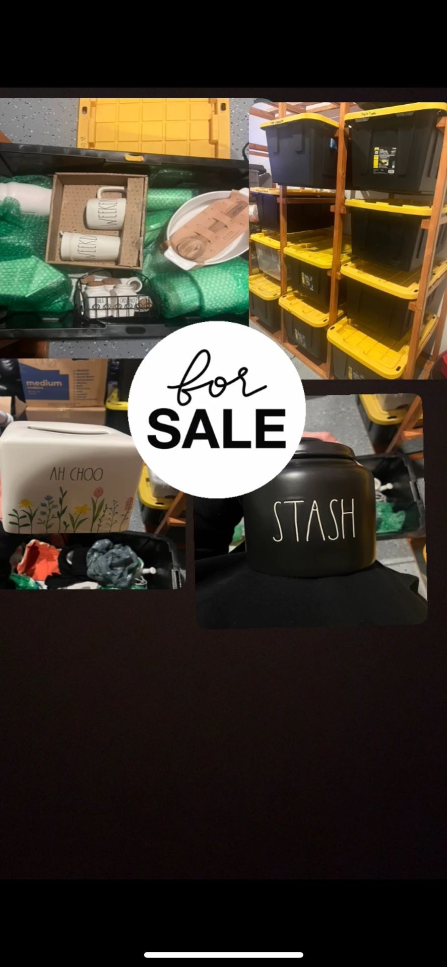 RAE DUNN GARAGE SALE