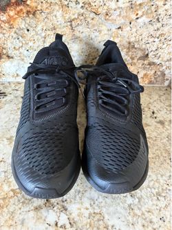 Nike Air Max 270 Triple Black Colorway AH8050-005 Men’s Size 12 Gym  Running Athletic Sneakers Shoes