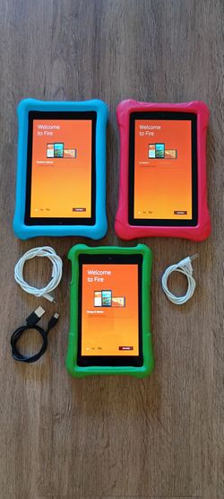 3  Amazon  Freetime  Fire  Tablet