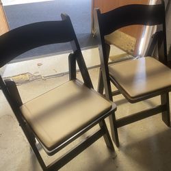 Two New Wooden Chairs 