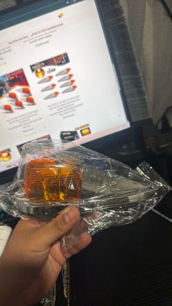 PARTSam 5pc amber cab marker top roof running lights kit