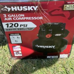 Husky 3 Gallon Air Compressor 