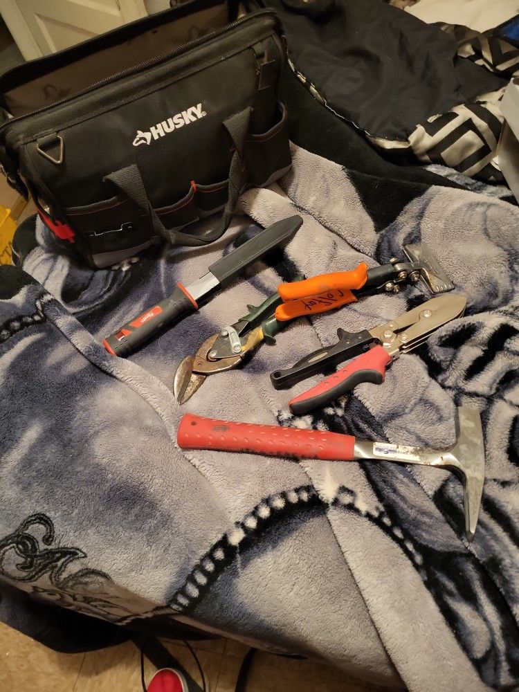 Hvac Tools And Bag