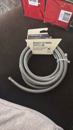 braided ice maker supply line 