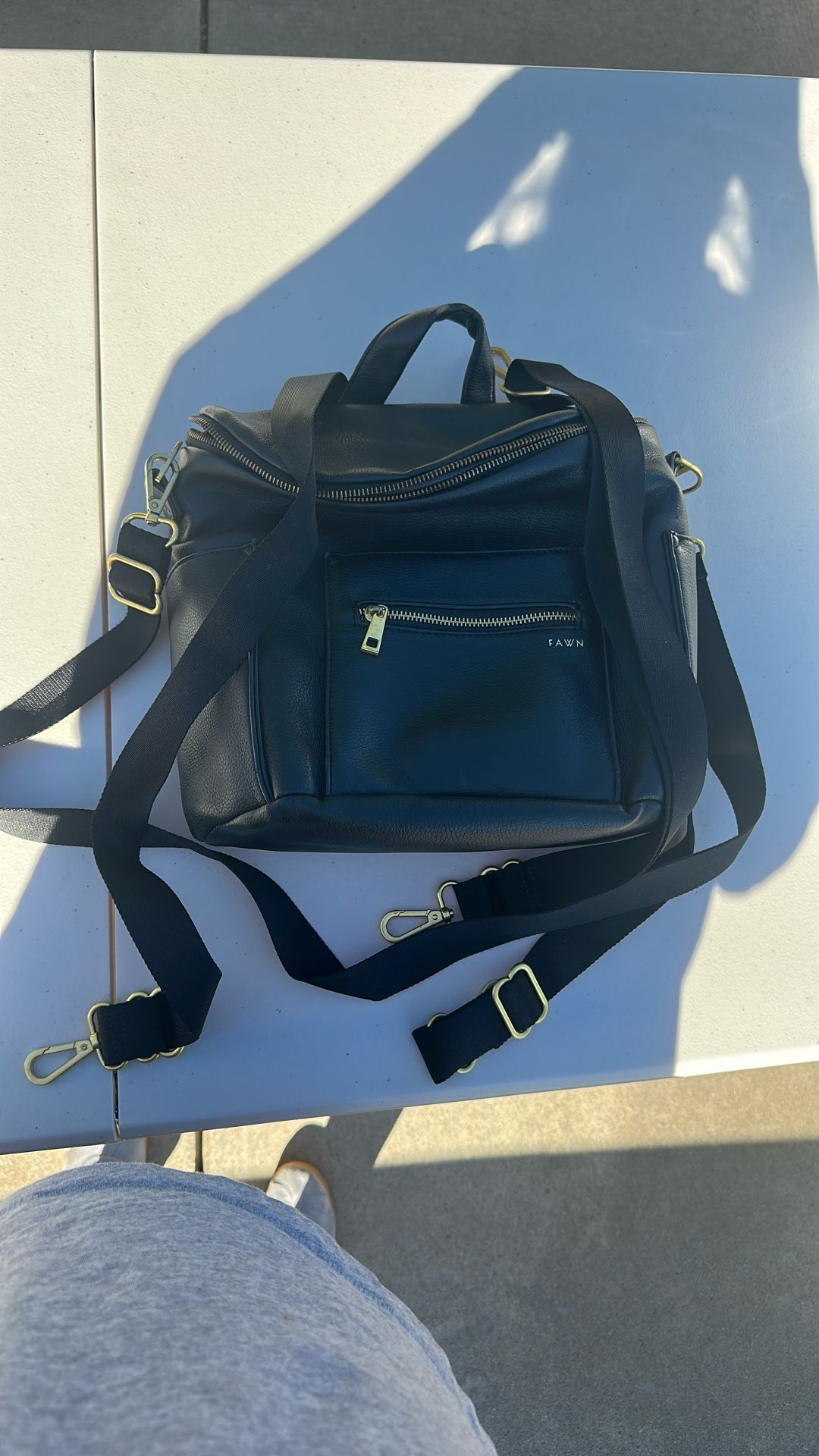 Fawn Small Diaper Bag