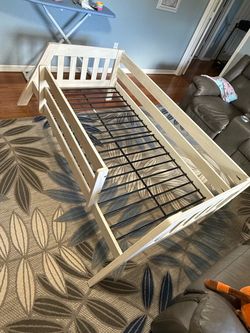 Toddler twin bed frame NO mattress
