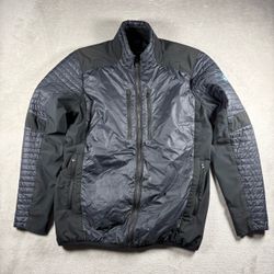 Kuhl Projekt Spyfire Coat Jacket Men’s Size Medium Black Flaw Full Zip #3400