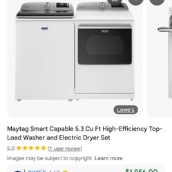 Washer And Dryer’s 