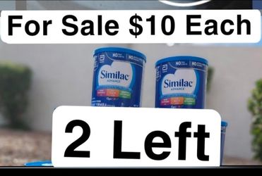 Baby Formula Food cans