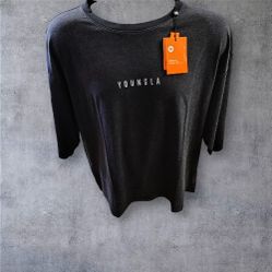 Essential Supersized Tees Black Wash 