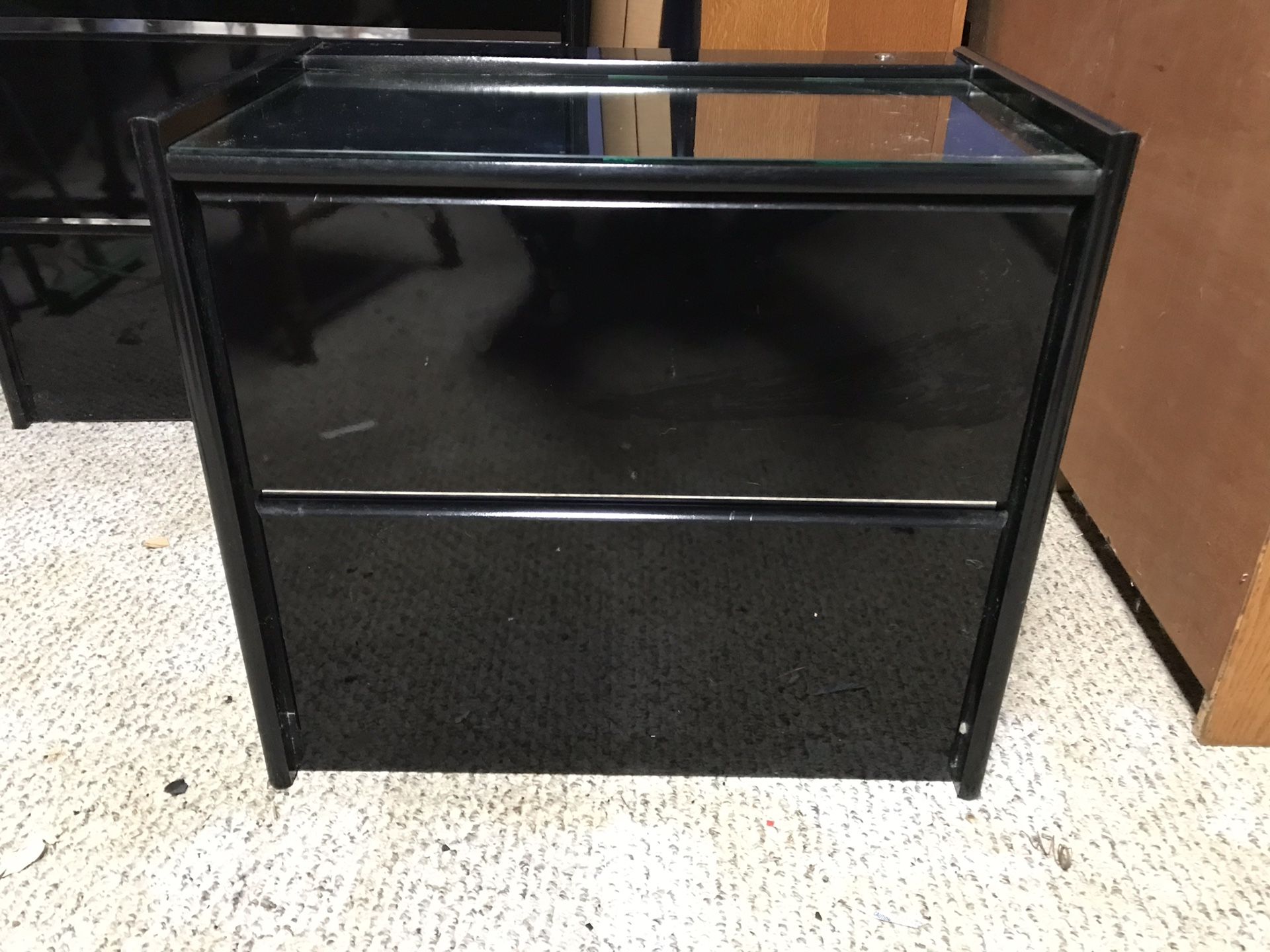 Matching Bedroom set - Headboard, Tall Dresser, Night Stand - Black