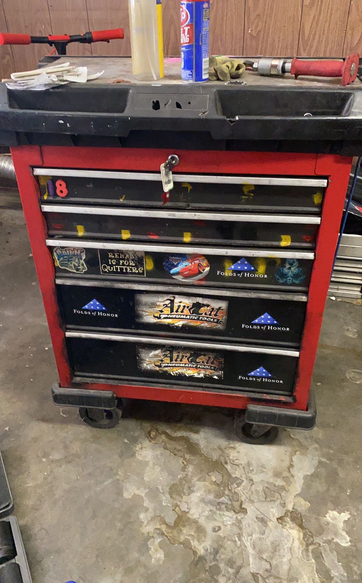 Tool Box With Tools