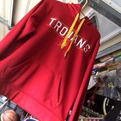 USC Trojans Sweatshirt Hoodie Size Adult S